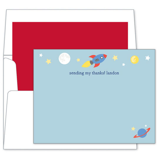 Space Flat Note Cards